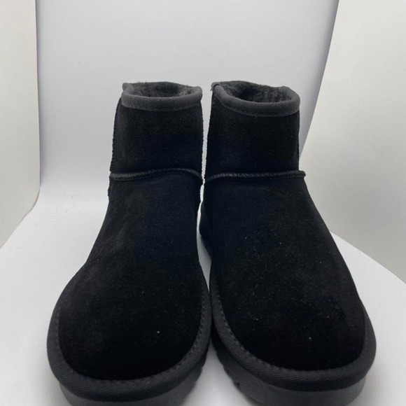 CUSHIONAIRE Women's Cozy pull on boot BLACK 8 - Picture 3 of 6